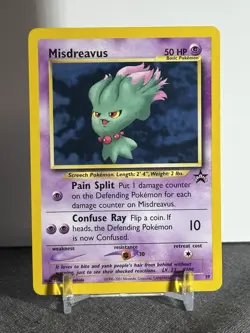 Pokemon TCG Misdreavus Black Star Promo 39 WOTC Card NM Condition - Image 1