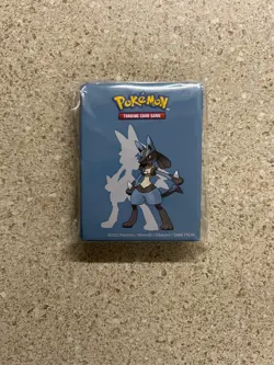 Pokemon Deck Protector Card Sleeves 65ct Lucario New - Image 1