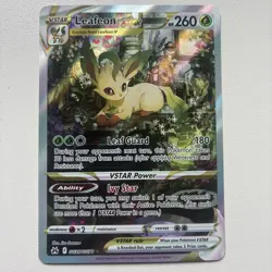 Pokemon Leafeon VSTAR GG35/GG70 Crown Zenith Galarian Gallery Pokemon Card - Image 1