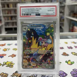 Pokemon TCG Iono's Kilowattrel Card Journey Together IR 163/159 - Image 1