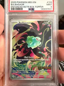Bulbasaur - (Mega Evolution Stamped) 133/132 Miscellaneous Cards & Products Holo - Image 1