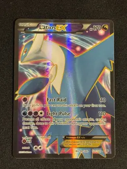 Pokemon Latios EX XY Roaring Skies Holo Card 101/108 Ultra Rare Full Art - Image 1