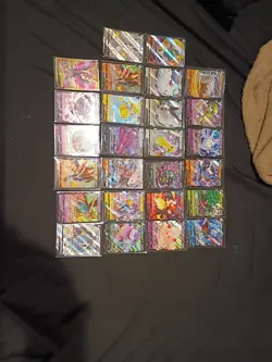 25 V TGC Pokemon Lot Of 25 V Pokemon Cards Different Gens 1 Jap Card 1 Gx Card - Image 3