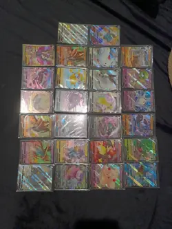 25 V TGC Pokemon Lot Of 25 V Pokemon Cards Different Gens 1 Jap Card 1 Gx Card - Image 4