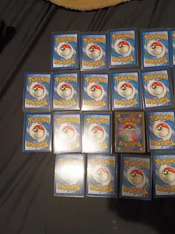 25 V TGC Pokemon Lot Of 25 V Pokemon Cards Different Gens 1 Jap Card 1 Gx Card - Image 5