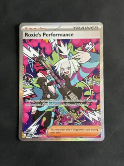 Roxie’s Performance 121/086 Chaos Rising Pokemon Card Near Mint - Image 1