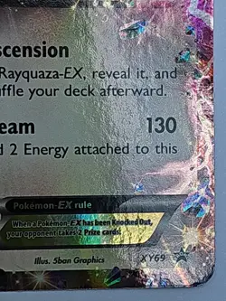 ✨Rayquaza EX✨Shiny✨Pokemon XY Promo Holo Card #XY69 English - Image 4