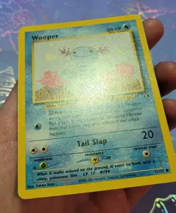 Wooper 71/75 Neo Discovery Pokemon Card VLP - Image 4