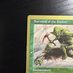 Survival Of The Fittest MTG 1998 Brian Seldon World Championship Deck #129 MP - Image 2