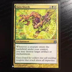 Aura Shards Uncommon Regular MTG The List Reprints #182 NM - Image 1