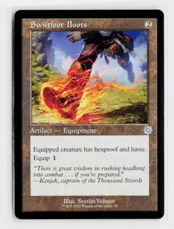 Swiftfoot Boots U The Brothers' War: Retro Frame Artifacts 58 NM - Image 1
