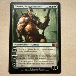 MTG Garruk, Primal Hunter [M12] #174 en - Image 1