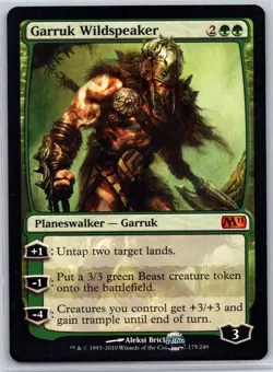 Garruk Wildspeaker M Magic 2011 (M11) 175 NM - Image 1