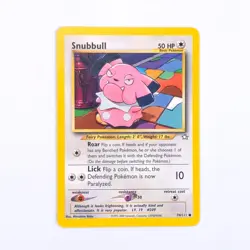 Snubbull 074/111 Pokemon Neo Genesis Common NM - Image 1