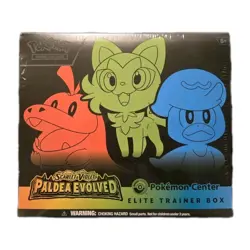 Pokemon Center Exclusive Paldea Evolved Elite Trainer Box (ETB) SEALED - Image 1