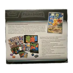Pokemon Center Exclusive Paldea Evolved Elite Trainer Box (ETB) SEALED - Image 2
