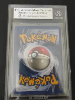 Carte Pokemon BGS 7.5 Bulbasaur 44/102 Set Base Shadowless Length Length Error - Image 4