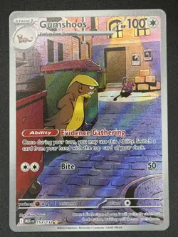 Gumshoos - 153/132 - Holofoil - Mega Evolution - Pokemon TCG SIR - Image 1