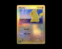 Pikachu Reverse Holo 72/100 EX Sandstorm Near Mint Vintage Pokemon - Image 1