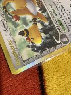 Pokemon TCG Ampharos (Delta Species) EX Dragon Frontiers 1/101 Holo Rare STAMPED - Image 4