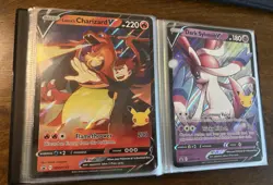 Pokemon TCG 37 JUMBO CARD LOT (all XL cards) Promos + 25th Anniversary Binder - Image 3