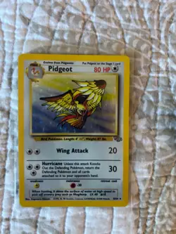 Pidgeot - 8/64 Jungle Unlimited Holo Rare Pokemon - NM/LP - Image 1