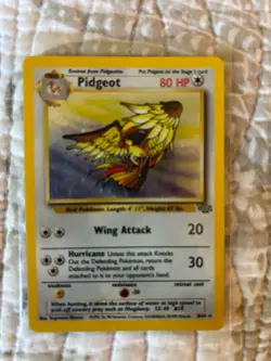 Pidgeot - 8/64 Jungle Unlimited Holo Rare Pokemon - NM/LP - Image 2