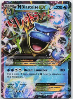 M Blastoise EX Ultra Rare Generations 18/83 Pokemon TCG - Image 1