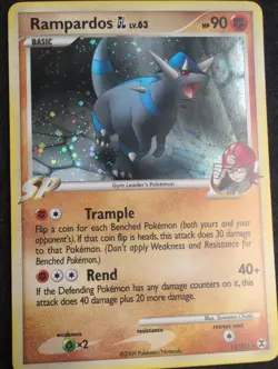 Rampardos GL 11/111 Holo Rare Riding Rivals Pokemon - Image 1