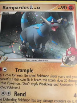 Rampardos GL 11/111 Holo Rare Riding Rivals Pokemon - Image 3