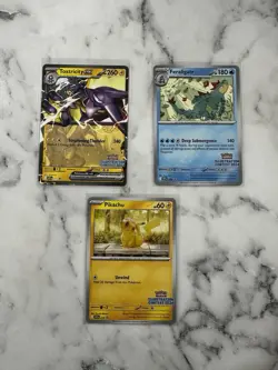 [SVP] Pokemon Illustration Contest 2024 Promo Pikachu, Feraligatr, Toxtricity - Image 1