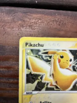 Pokemon TCG Pikachu Promo Holo 50 HP #012 Nintendo 2003 English - Image 3