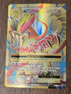 Pokemon TCG M Pidgeot EX 105/108 XY Evolutions Full Art Mega Evolution - Image 1