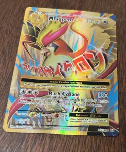 Pokemon TCG M Pidgeot EX 105/108 XY Evolutions Full Art Mega Evolution - Image 3