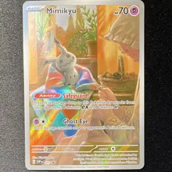 Mimikyu 075 Sv: Scarlet & Violet Promo Holo ENG 70HP - Image 1
