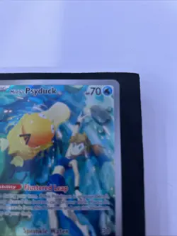 Pokemon Misty's Psyduck 193/182 Destined Rivals Illustration Rare Holo Okacheke - Image 5