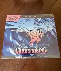 Pokemon Chaos Rising ETB Elite Trainer Box Sealed - Image 5