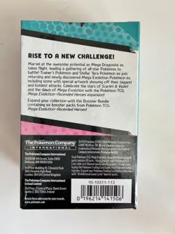 Pokemon TCG Ascended Heroes Booster Bundle 6 Packs Factory Sealed Mega Evolution - Image 2