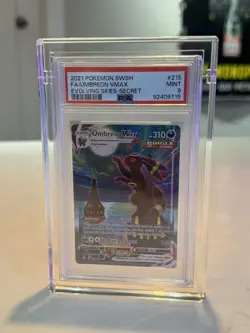 Pokemon Umbreon VMAX 215/203 PSA 9 Alt Art Secret Rare Evolving Skies Moonbreon - Image 4