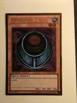Morphing Jar PGLD-EN081 Gold Rare Premium Gold Yu-Gi-Oh 1st Edition MP - Image 1