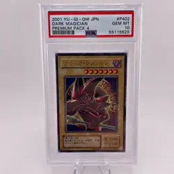 Dark Magician | Yugioh P4-02 Premium Pack 4 Ultra Rare | PSA 10 Gem Mint - Image 2