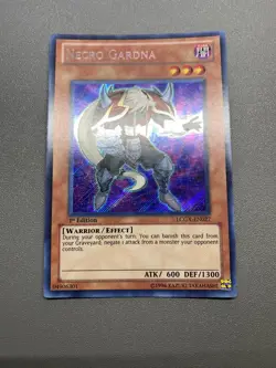 Yu-Gi-Oh! Necro Gardna Secret Rare 1st Edition LCGX-EN027 HP - Image 1