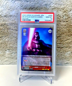 Japanese Weiss Schwarz Star Wars - Darth Vader SW/S49-55re Full Art Holo -PSA 10 - Image 1
