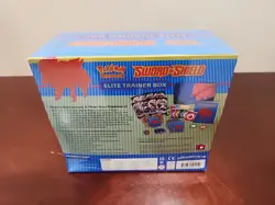 Pokemon Sword & Shield Zacian Zamazenta ETB Elite Trainer Box Factory Sealed - Image 3