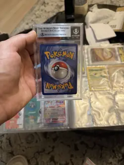 Pokemon TCG Base Set Unlimited Blastoise Holo 2/102 EN 1999 BGS 8.5 - Image 2