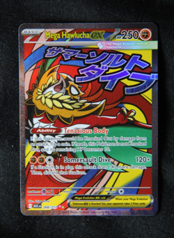 Pokemon "Mega Hawlucha ex" 268/217 *Mega Attack Rare* English - Mint - Image 1