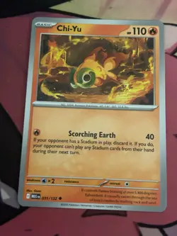 CHI-YU 031/132 UNCOMMON MEGA EVOLUTION POKEMON NM - Image 1