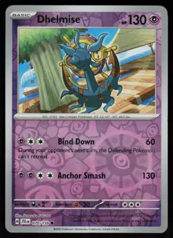 Dhelmise 070/159 Common Journey Together Pokemon Reverse Holo Near Mint - Image 1