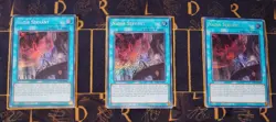 YUGIOH Nadir Servant x3 (RA01-EN062) Secret Rare 1st Edition Near Mint - Image 1