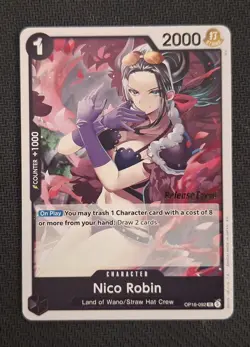 One Piece TCG - OP16-092 - Nico Robin - Release Event Promo - ENG - Image 1